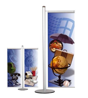 Freestanding bannerset - 400 mm 