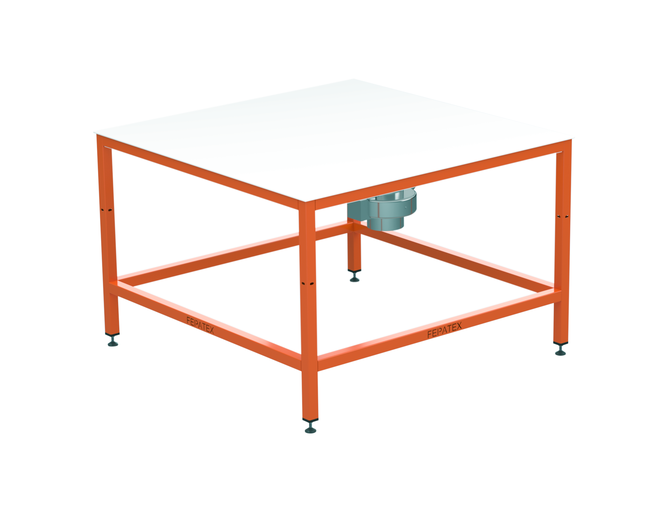 Lucht tafel 150x150x100cm