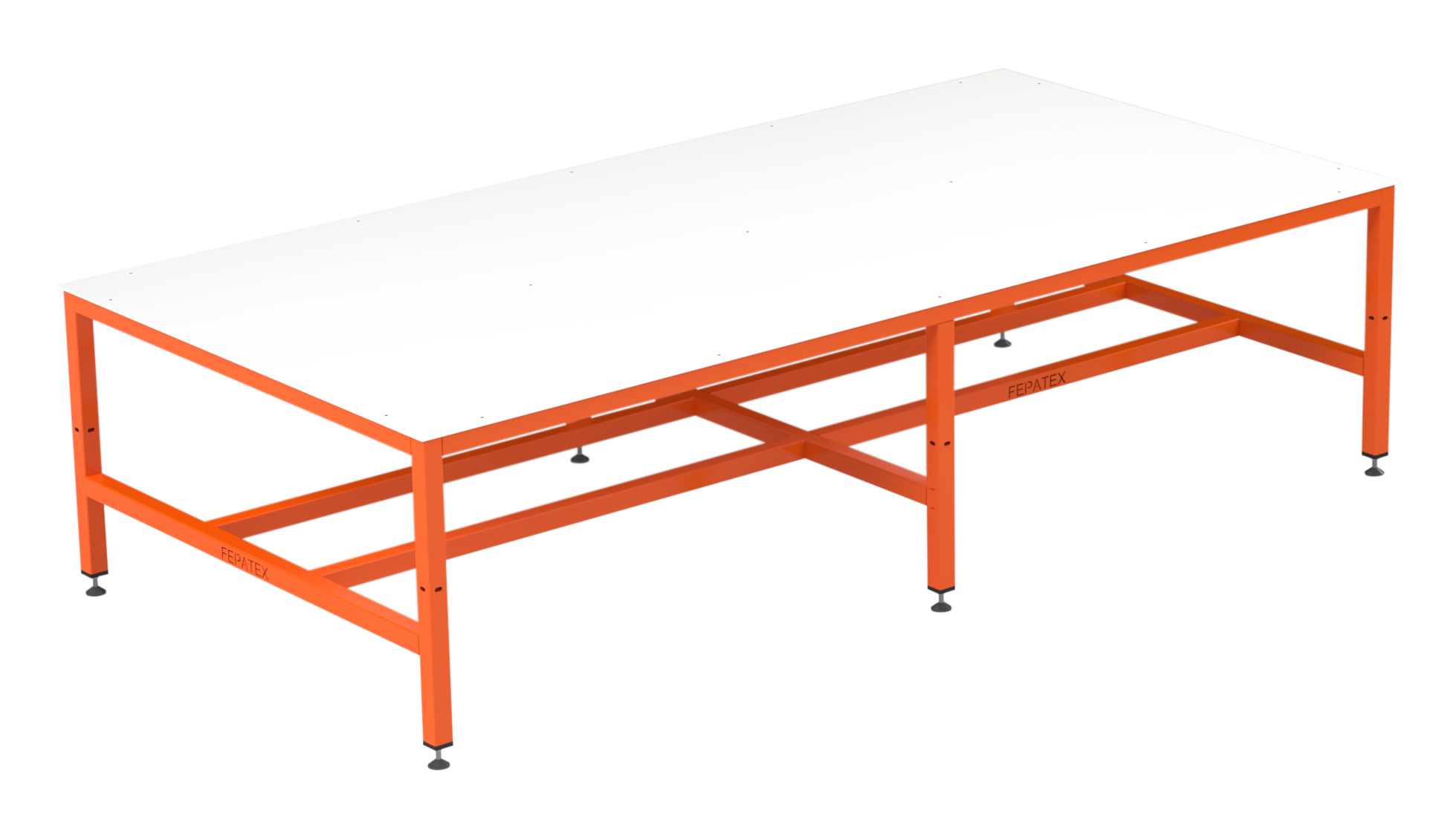 Confectie tafel laag 300x100x78cm