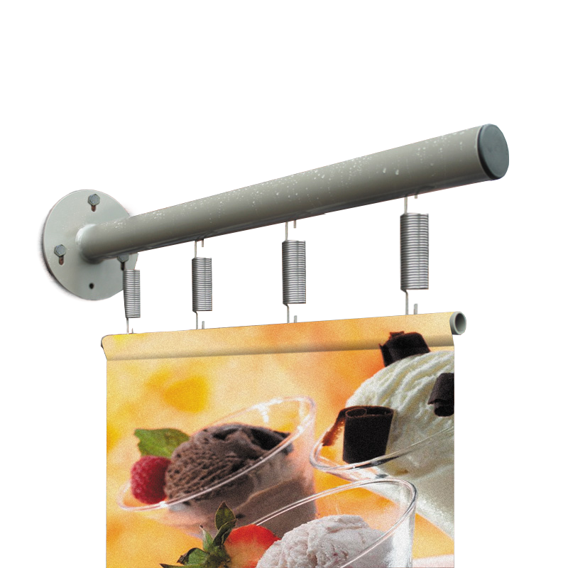 Muur Banner 800 mm - staal