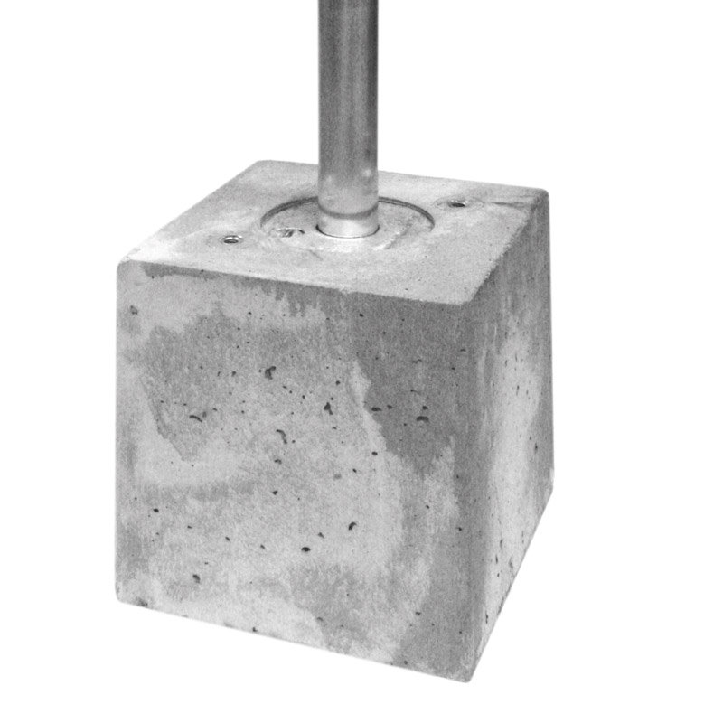 Betonblok met C17-48 koppeling