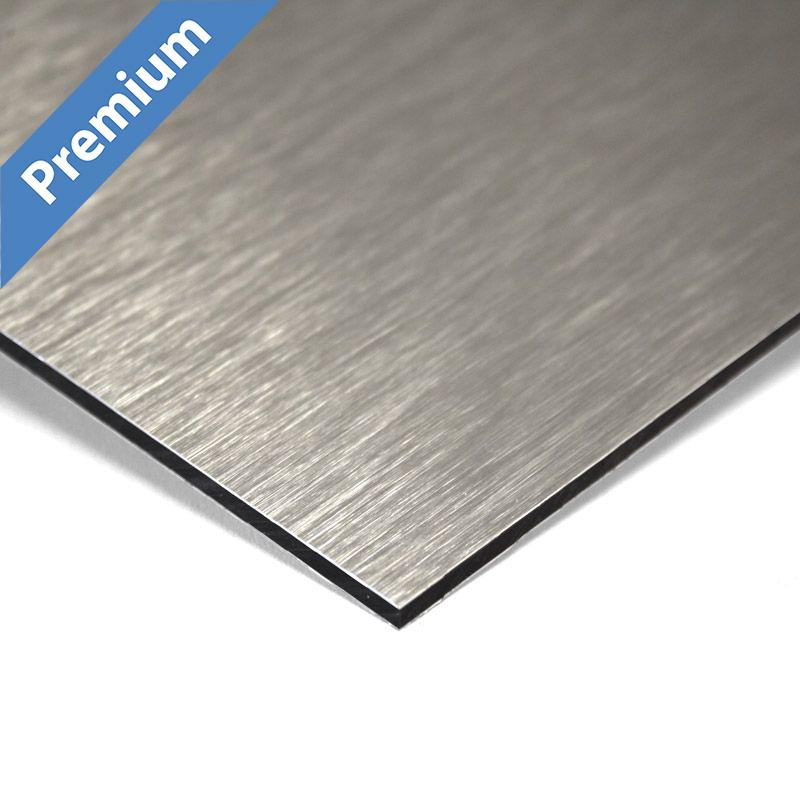 MGBond Premium - 3050 x 1500 x 3 mm - geborsteld RVS