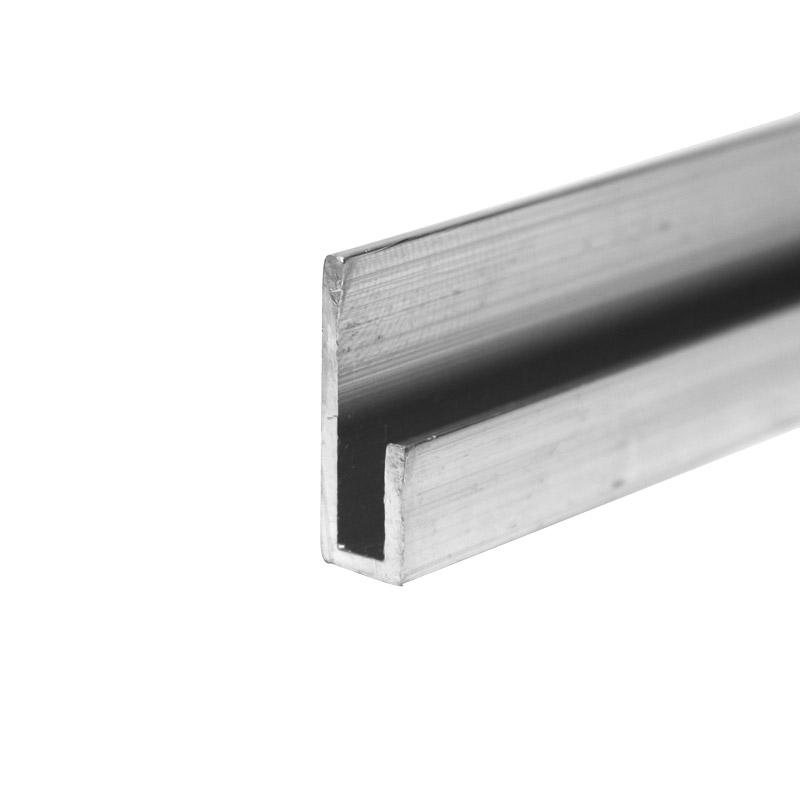 Aluminium U profiel - lengte 6000 mm