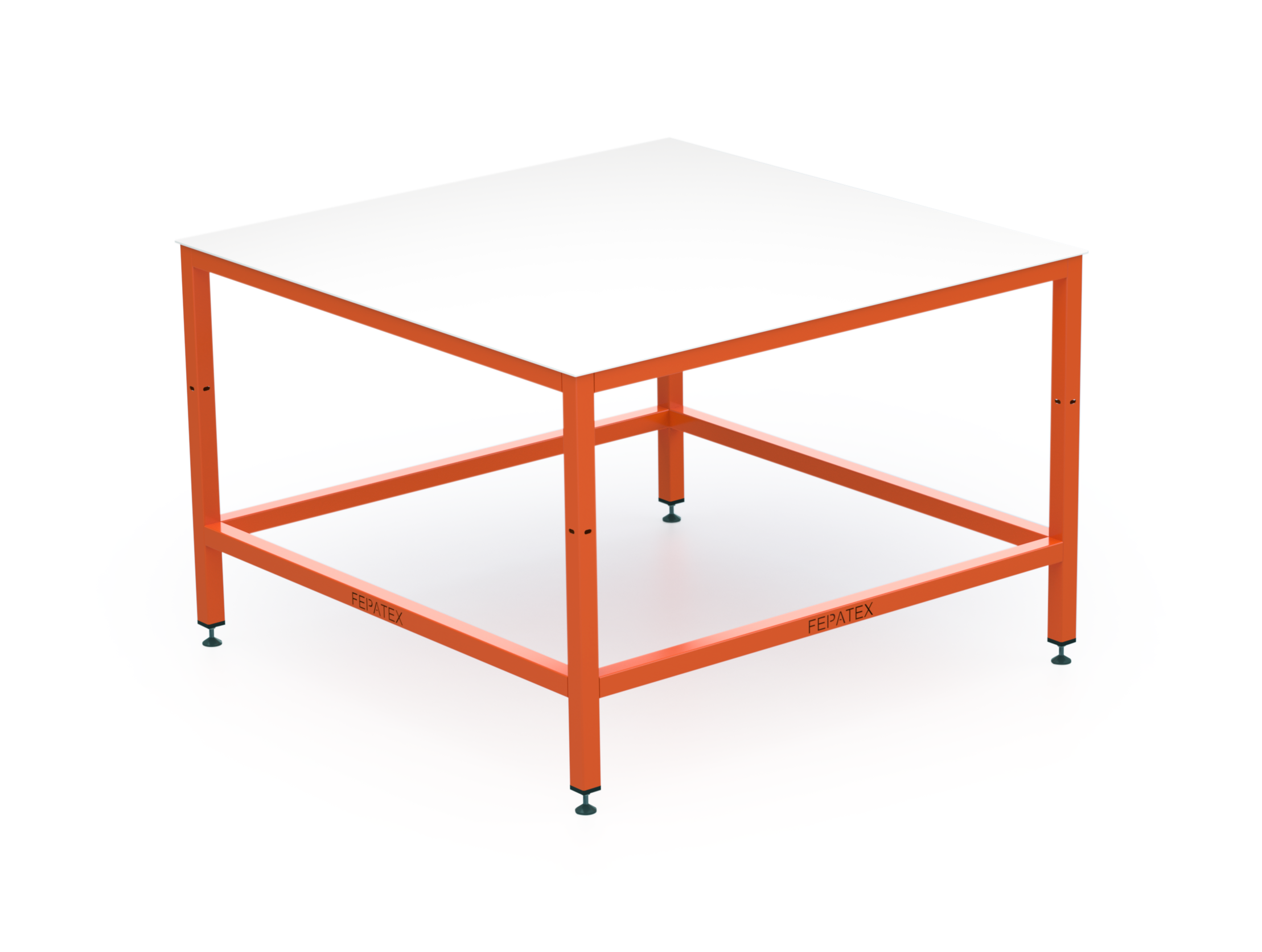 Confectie tafel 150x150x100cm