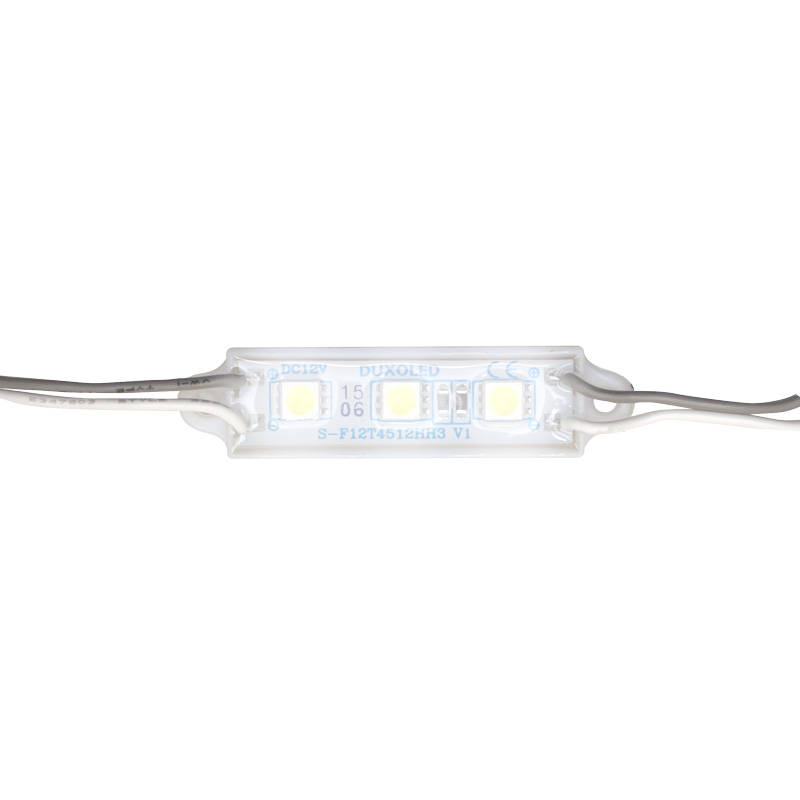 LED blok - 3 LEDS high power - wit 